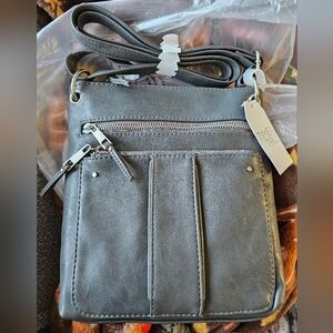 NWT Time and Tru Grey Shoulder Bag
